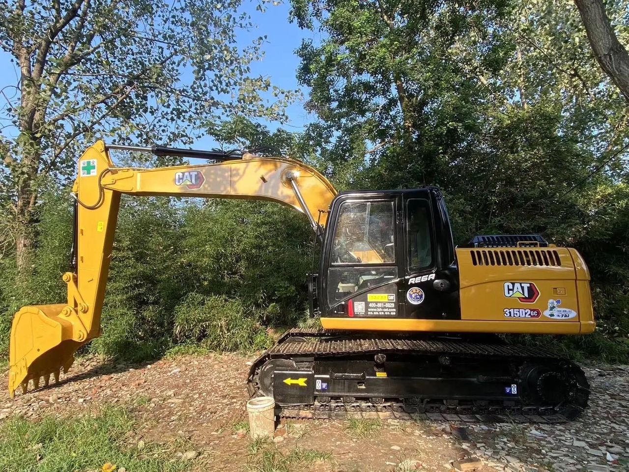 CATERPILLAR 315DGC - حفار زحاف: صورة 1 CATERPILLAR 315DGC - حفار زحاف: صورة 1