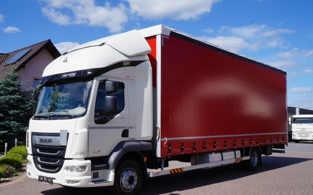 DAF LF 290 EURO 6 FIRANKA DŁ. 8.6m 21 PALET ŁAD 8.250 KG - شاحنة ستارة: صورة 2 DAF LF 290 EURO 6 FIRANKA DŁ. 8.6m 21 PALET ŁAD 8.250 KG - شاحنة ستارة: صورة 2