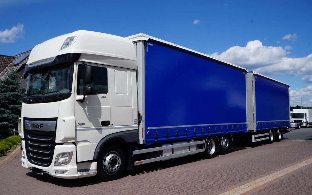 DAF XF 480 EURO 6 ZESTAW TANDEM PRZEJAZDOWY 120 M3 7,7 M + 7,7 M WECON - شاحنة ستارة: صورة 2 DAF XF 480 EURO 6 ZESTAW TANDEM PRZEJAZDOWY 120 M3 7,7 M + 7,7 M WECON - شاحنة ستارة: صورة 2