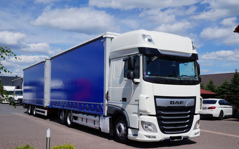 DAF XF 480 EURO 6 ZESTAW TANDEM PRZEJAZDOWY 120 M3 7,7 M + 7,7 M WECON - شاحنة ستارة: صورة 1 DAF XF 480 EURO 6 ZESTAW TANDEM PRZEJAZDOWY 120 M3 7,7 M + 7,7 M WECON - شاحنة ستارة: صورة 1