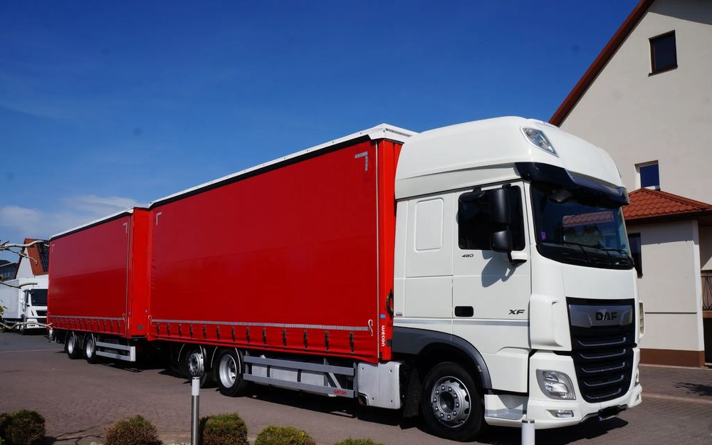DAF XF 480 EURO 6 ZESTAW TANDEM PRZEJAZDOWY 120 M3 7,8 M + 7,8 M WECON - شاحنة ستارة: صورة 1 DAF XF 480 EURO 6 ZESTAW TANDEM PRZEJAZDOWY 120 M3 7,8 M + 7,8 M WECON - شاحنة ستارة: صورة 1