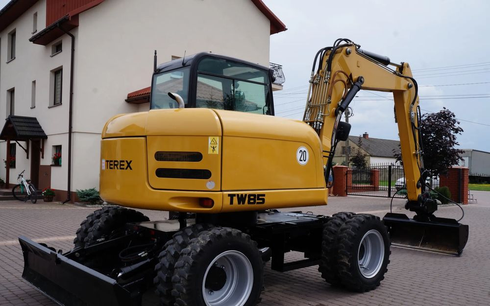 Terex TW 85 Koparka kołowa Sprowadzona silnik DEUTZ Stan Wzorowy - حفارة دولاب: صورة 5 Terex TW 85 Koparka kołowa Sprowadzona silnik DEUTZ Stan Wzorowy - حفارة دولاب: صورة 5