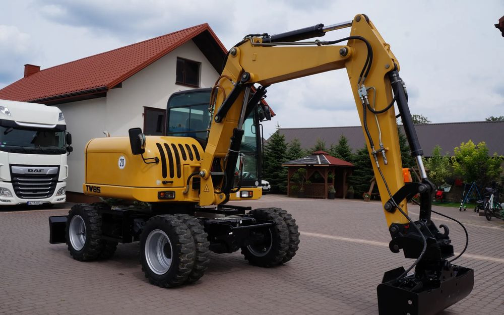 Terex TW 85 Koparka kołowa Sprowadzona silnik DEUTZ Stan Wzorowy - حفارة دولاب: صورة 4 Terex TW 85 Koparka kołowa Sprowadzona silnik DEUTZ Stan Wzorowy - حفارة دولاب: صورة 4