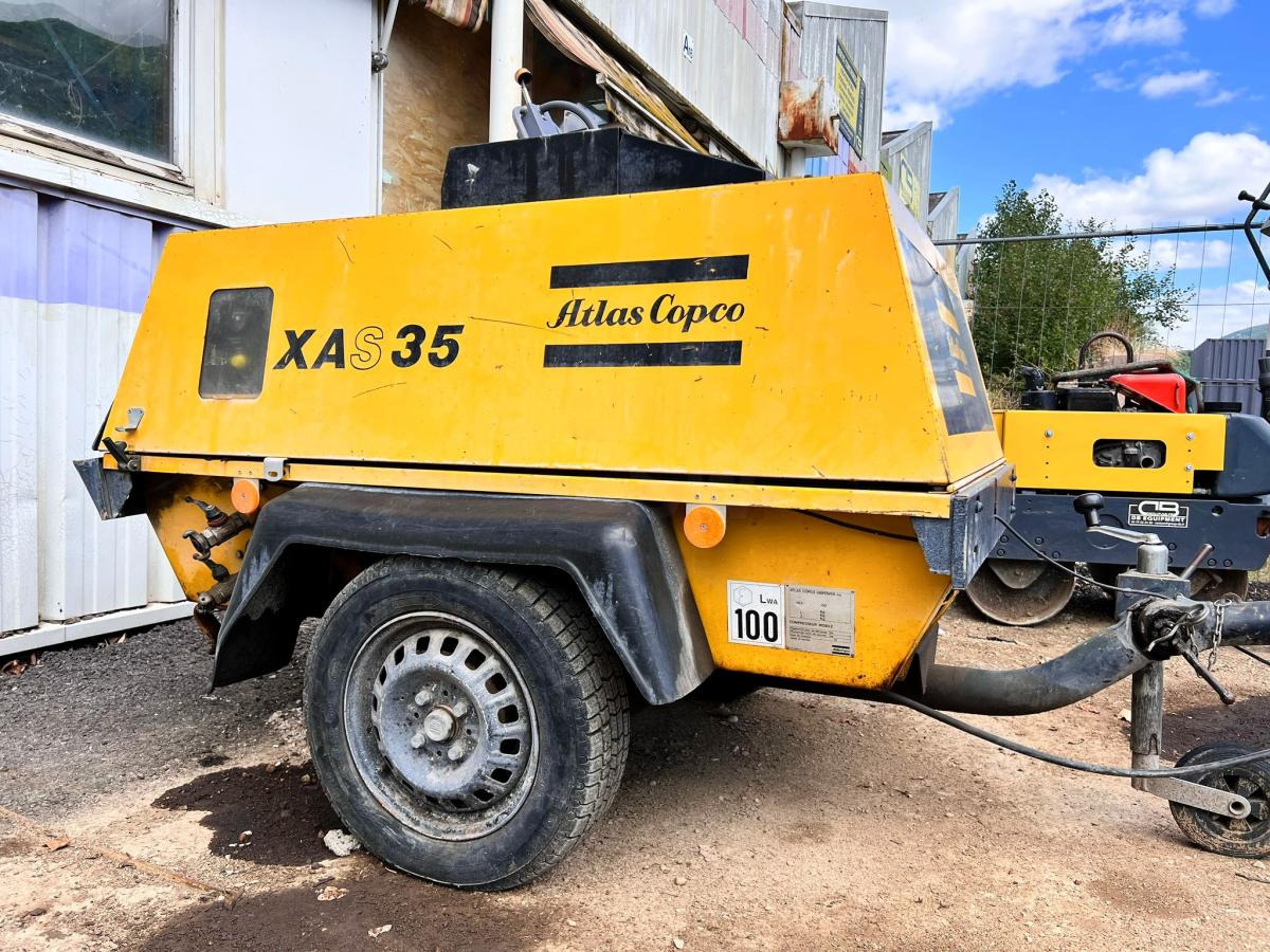 Atlas copco XAS 35 COMPRESSEUR 9BAR SUR REMORQUE (NET DE TVA) - الضاغط: صورة 1 Atlas copco XAS 35 COMPRESSEUR 9BAR SUR REMORQUE (NET DE TVA) - الضاغط: صورة 1
