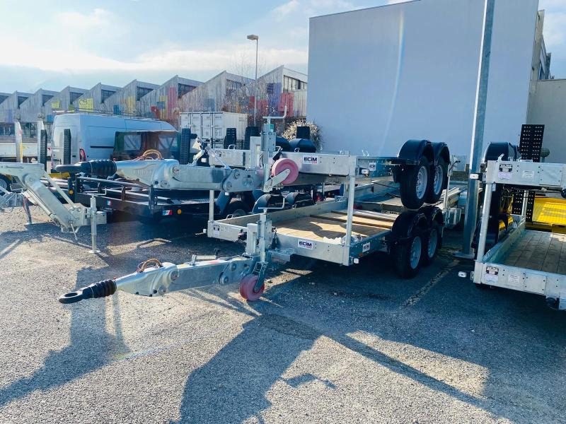 ECIM REMORQUE PORTE ENGINS 2 ESSIEUX 3T5 NEUVE - مقطورة لنقل المعدات: صورة 4 ECIM REMORQUE PORTE ENGINS 2 ESSIEUX 3T5 NEUVE - مقطورة لنقل المعدات: صورة 4