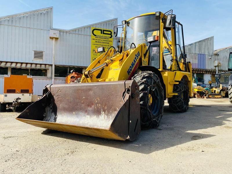 KOMATSU Tractopelle WB70 (NET DE TVA) - جرافة حفار: صورة 1 KOMATSU Tractopelle WB70 (NET DE TVA) - جرافة حفار: صورة 1