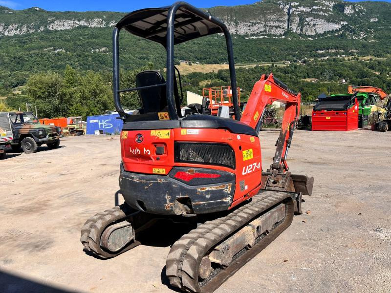 Kubota Series U U27-4 MINIPELLE 2,7T CANOPY - حفارة مُصَّغرة: صورة 5 Kubota Series U U27-4 MINIPELLE 2,7T CANOPY - حفارة مُصَّغرة: صورة 5