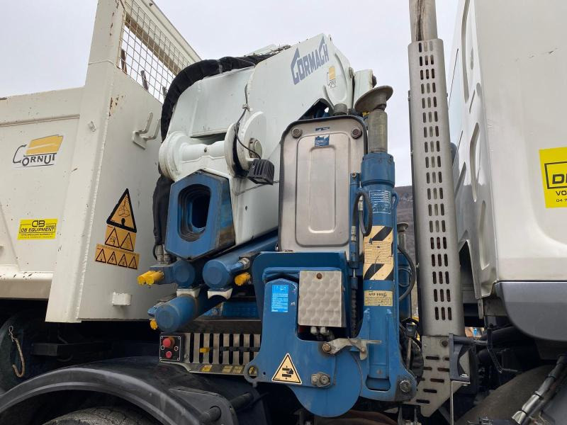 شاحنة قلاب Renault Kerax 8x4 520 BIBENNE CIF GRUE CORMACH: صورة 13