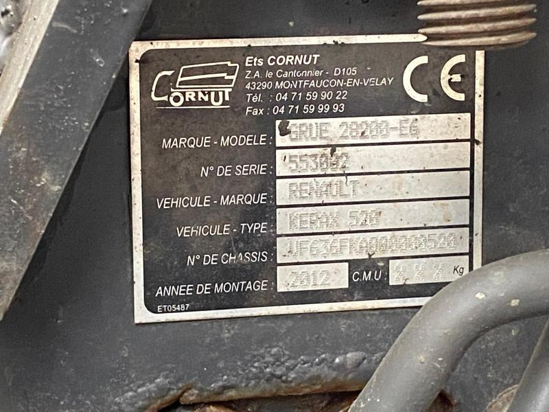 شاحنة قلاب Renault Kerax 8x4 520 BIBENNE CIF GRUE CORMACH: صورة 26
