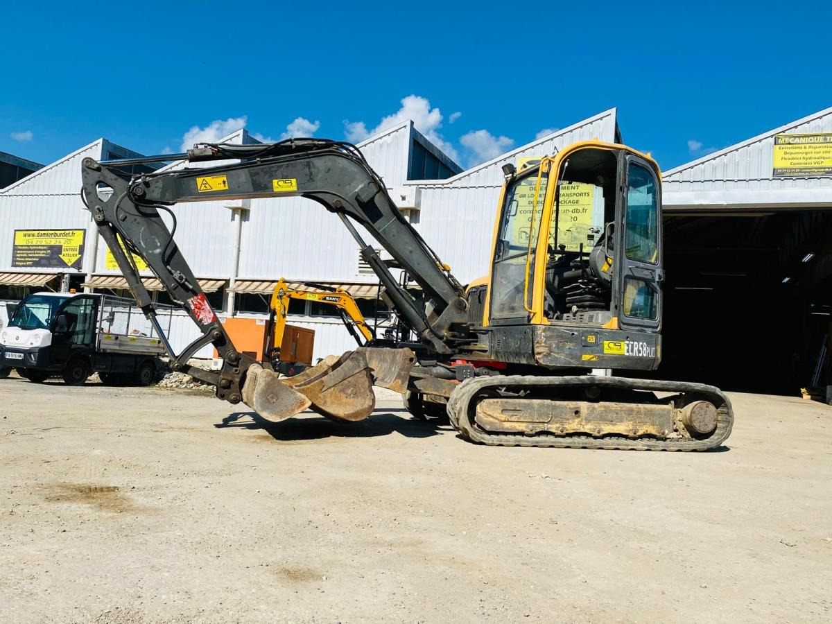 VOLVO ECR58 MINI PELLE 6.4T - حفارة مُصَّغرة: صورة 2 VOLVO ECR58 MINI PELLE 6.4T - حفارة مُصَّغرة: صورة 2