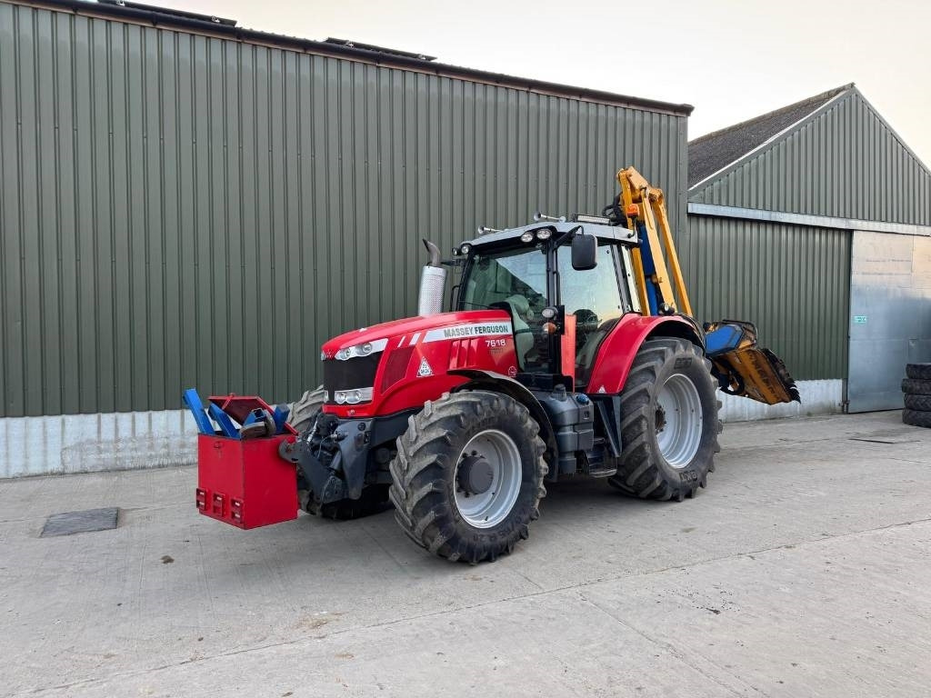 Massey Ferguson 7618 Dyna VT c/w Bomford Falcon Evo 6.5 - جرار: صورة 1 Massey Ferguson 7618 Dyna VT c/w Bomford Falcon Evo 6.5 - جرار: صورة 1