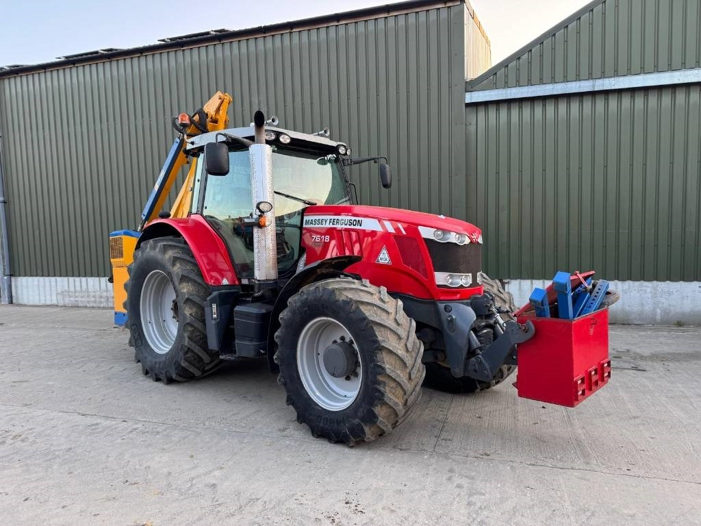 Massey Ferguson 7618 Dyna VT c/w Bomford Falcon Evo 6.5 - جرار: صورة 3 Massey Ferguson 7618 Dyna VT c/w Bomford Falcon Evo 6.5 - جرار: صورة 3