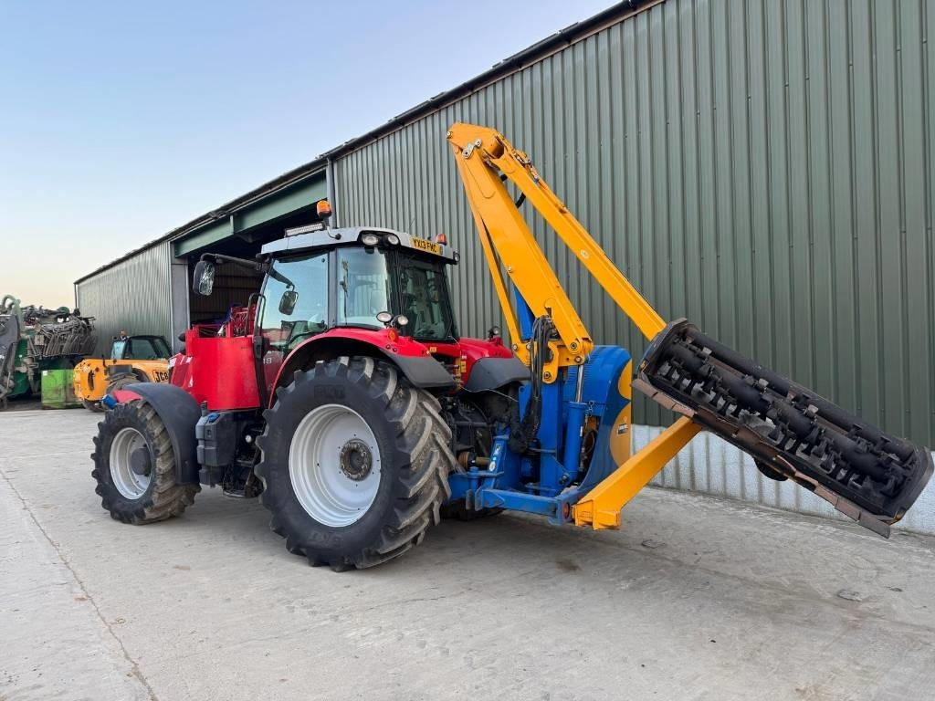 Massey Ferguson 7618 Dyna VT c/w Bomford Falcon Evo 6.5 - جرار: صورة 2 Massey Ferguson 7618 Dyna VT c/w Bomford Falcon Evo 6.5 - جرار: صورة 2