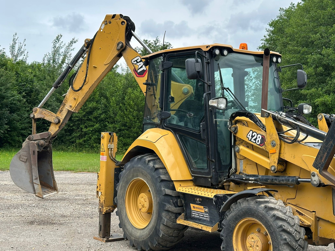 CATERPILLAR 428 / 2020 ROK / KLIMATYZACJA / 6200 mth - جرافة حفار: صورة 4 CATERPILLAR 428 / 2020 ROK / KLIMATYZACJA / 6200 mth - جرافة حفار: صورة 4