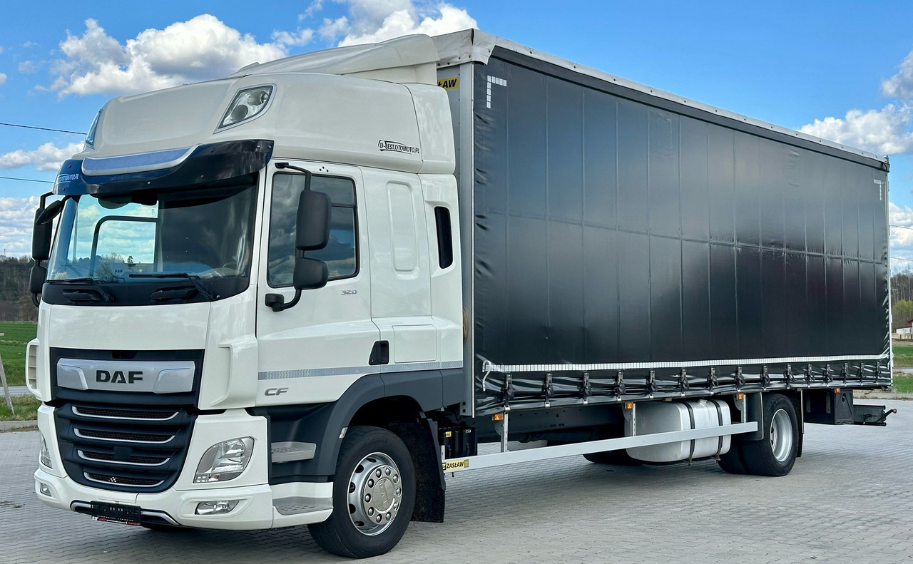 DAF CF 320 / FIRANKA / 23 EUROPALET / SYPIALKA / AUTOMAT / JAK NOWY / 2021 ROK - شاحنة ستارة: صورة 2 DAF CF 320 / FIRANKA / 23 EUROPALET / SYPIALKA / AUTOMAT / JAK NOWY / 2021 ROK - شاحنة ستارة: صورة 2
