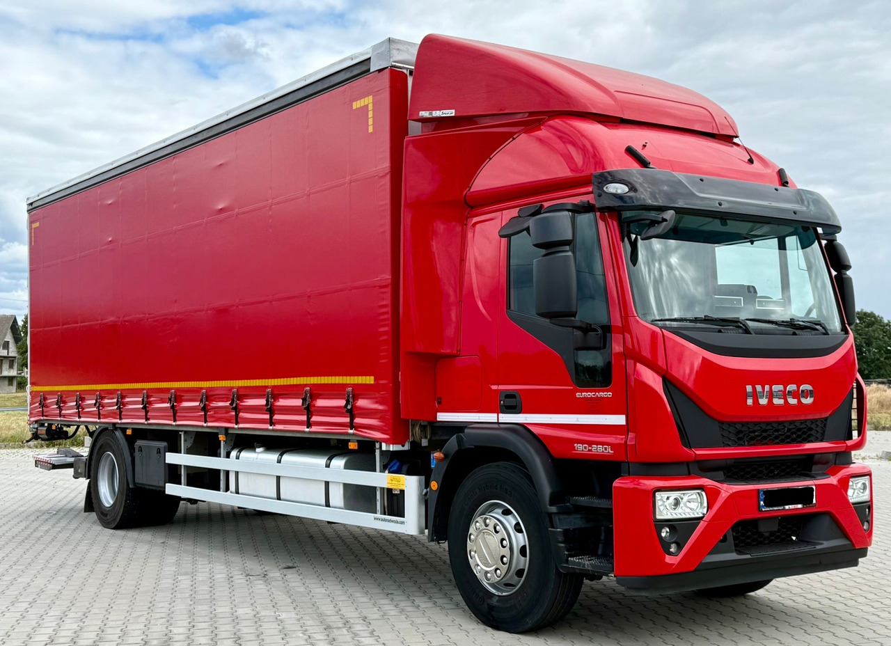 IVECO EUROCARGO 180-280 / FIRANKA / WINDA / 20 PALET / 80 TYŚ KM / 2023 ROK / 9 223 KG ŁADOWNOŚ - شاحنة ستارة: صورة 1 IVECO EUROCARGO 180-280 / FIRANKA / WINDA / 20 PALET / 80 TYŚ KM / 2023 ROK / 9 223 KG ŁADOWNOŚ - شاحنة ستارة: صورة 1