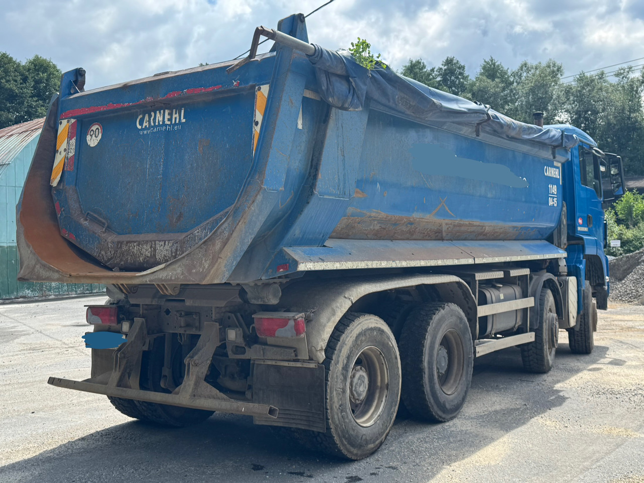 MAN TGS 35.440 / WYWROTKA / 8X8 / TYLNOZSYPOWA / 220 TYS KM / 2015 / E5 - شاحنة قلاب: صورة 4 MAN TGS 35.440 / WYWROTKA / 8X8 / TYLNOZSYPOWA / 220 TYS KM / 2015 / E5 - شاحنة قلاب: صورة 4