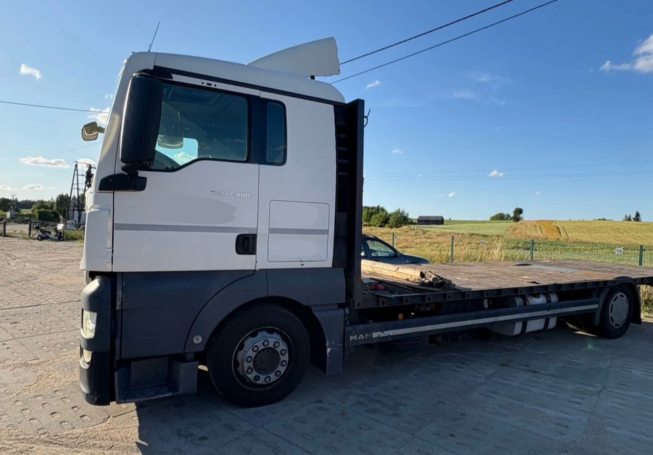 MAN TGX 18.400 / PLATFORMA / 630 TYŚ KM / 2015 ROK / SYPIALKA - شاحنات مسطحة: صورة 2 MAN TGX 18.400 / PLATFORMA / 630 TYŚ KM / 2015 ROK / SYPIALKA - شاحنات مسطحة: صورة 2