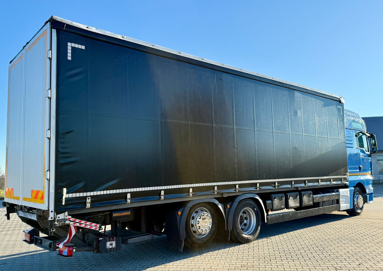 MAN TGX 26.420 / FIRANKA / WINDA / 23 EUROPALETY / 6x2 / AUTOMAT / EURO 6 / OŚ PODNOSZONA / DUŻA KABINA / 2019 ROK - شاحنة ستارة: صورة 3 MAN TGX 26.420 / FIRANKA / WINDA / 23 EUROPALETY / 6x2 / AUTOMAT / EURO 6 / OŚ PODNOSZONA / DUŻA KABINA / 2019 ROK - شاحنة ستارة: صورة 3