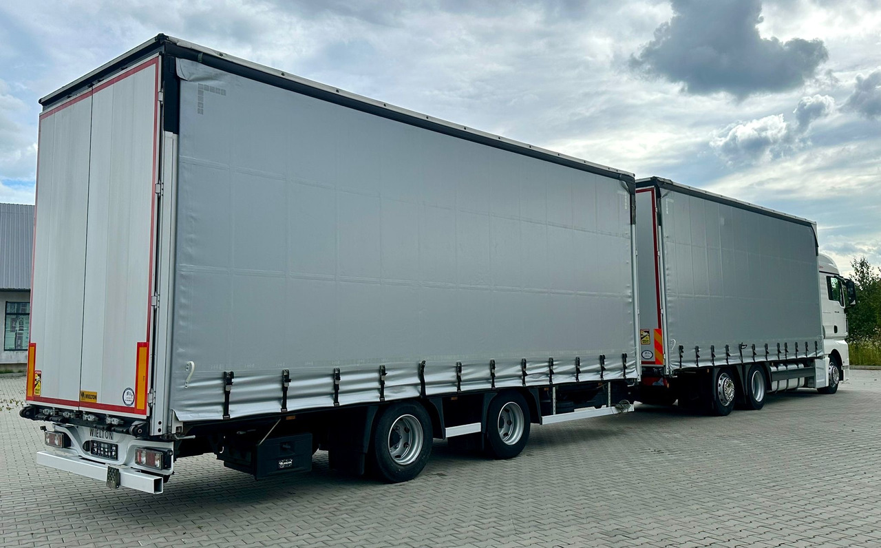 MAN TGX 26.460 / ZESTAW PRZEJAZDOWY / 38 PALET / AUTOMAT / SYPIALKA / PRZYCZEPA WIELTON / 2019 ROK / NISKI PRZEBIEG - شاحنة ستارة: صورة 3 MAN TGX 26.460 / ZESTAW PRZEJAZDOWY / 38 PALET / AUTOMAT / SYPIALKA / PRZYCZEPA WIELTON / 2019 ROK / NISKI PRZEBIEG - شاحنة ستارة: صورة 3