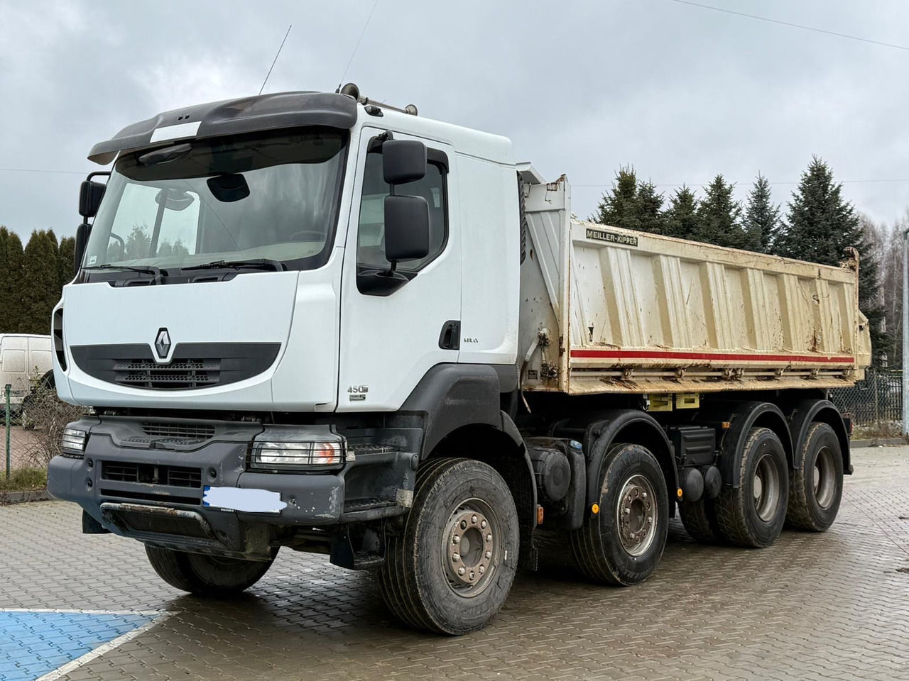 RENAULT KERAX 450 DXI / WYWROTKA / 8X4 / 3 STRONNA / MEILLER / EURO 5 - شاحنة قلاب: صورة 2 RENAULT KERAX 450 DXI / WYWROTKA / 8X4 / 3 STRONNA / MEILLER / EURO 5 - شاحنة قلاب: صورة 2