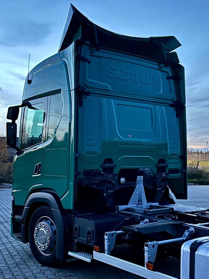 SCANIA G450 / RAMA DO ZABUDOWY / ROZSTAW 5.75 / AUTOMAT / SYPIALKA - شاحنة هيكل كابينة: صورة 5 SCANIA G450 / RAMA DO ZABUDOWY / ROZSTAW 5.75 / AUTOMAT / SYPIALKA - شاحنة هيكل كابينة: صورة 5
