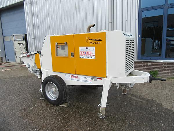 2013 PUTZMEISTER BSA 1005 D - concrete pump - مضخة خرسانة ثابتة: صورة 1 2013 PUTZMEISTER BSA 1005 D - concrete pump - مضخة خرسانة ثابتة: صورة 1