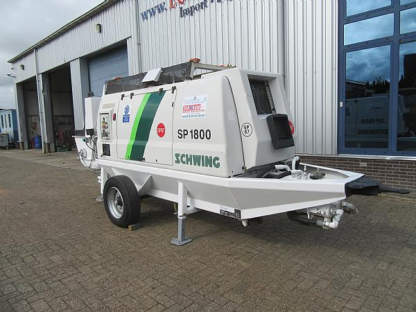 2014 SCHWING BP 1800 D -129 KW static pump - مضخة خرسانة ثابتة: صورة 1 2014 SCHWING BP 1800 D -129 KW static pump - مضخة خرسانة ثابتة: صورة 1