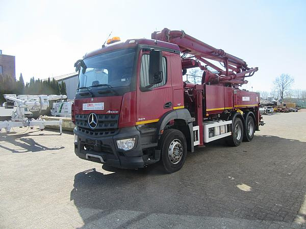 2017 SCHWING S24 X / MB AROCS - مضخة خرسانة: صورة 4 2017 SCHWING S24 X / MB AROCS - مضخة خرسانة: صورة 4