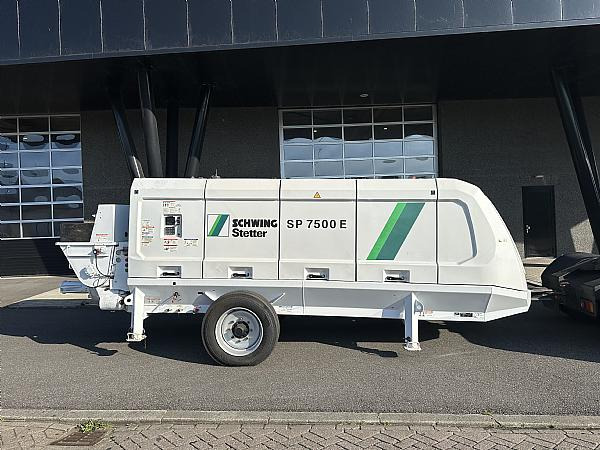 2022 SCHWING SP 7500 E -250 kw trailer pump - مضخة خرسانة ثابتة: صورة 1 2022 SCHWING SP 7500 E -250 kw trailer pump - مضخة خرسانة ثابتة: صورة 1