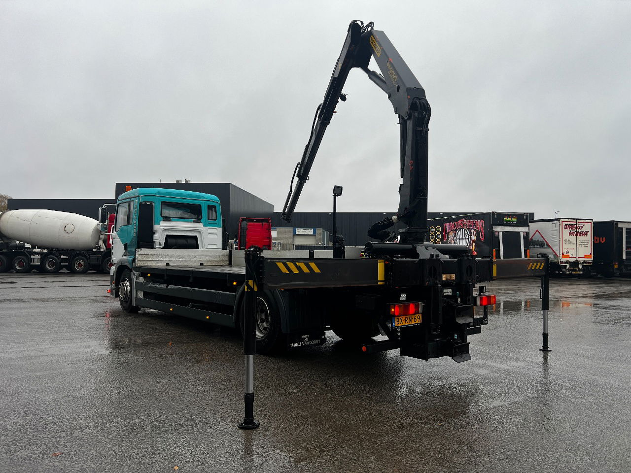 MAN TGA 18.310 met Palfinger PK12000 kraan - شاحنة كرين: صورة 4 MAN TGA 18.310 met Palfinger PK12000 kraan - شاحنة كرين: صورة 4