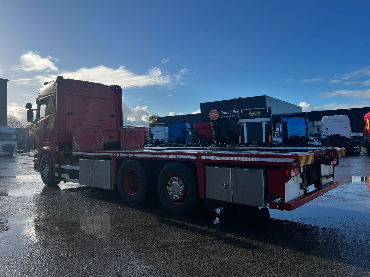 Scania R500 V8 Highline 6x2, Retarder, Euro 5 - شاحنات مسطحة: صورة 4 Scania R500 V8 Highline 6x2, Retarder, Euro 5 - شاحنات مسطحة: صورة 4