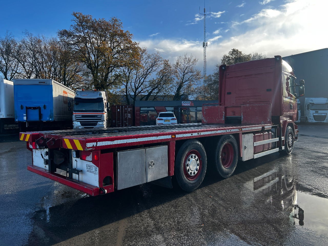 Scania R500 V8 Highline 6x2, Retarder, Euro 5 - شاحنات مسطحة: صورة 3 Scania R500 V8 Highline 6x2, Retarder, Euro 5 - شاحنات مسطحة: صورة 3