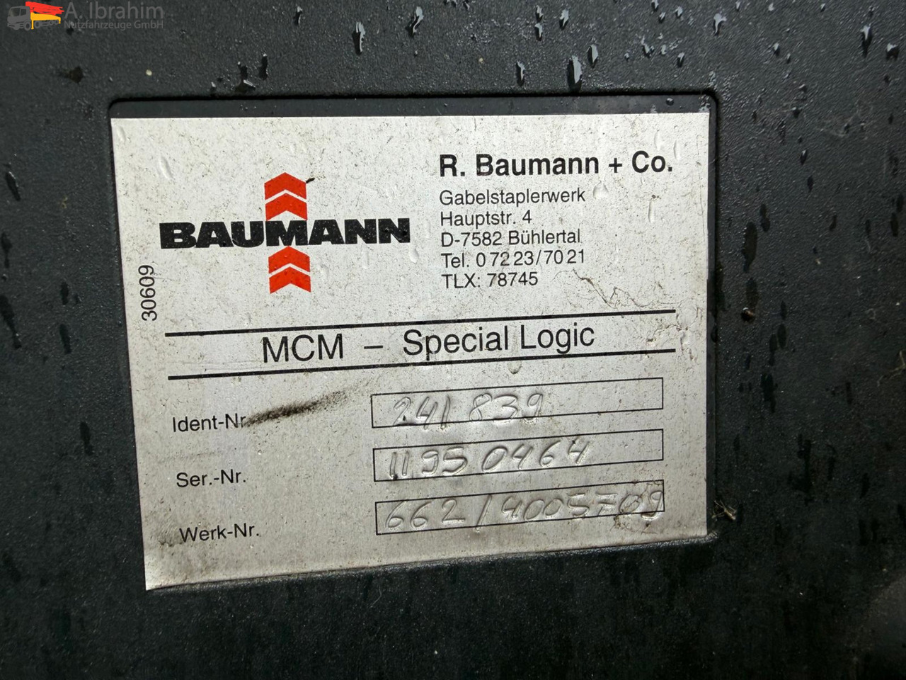 Baumann E 4S20/08 Elektrostapler | 2000 Kg Tragkraft | 80V Batterien - محمل جانبي - رافعة شوكية ذات شحن جانبي: صورة 5 Baumann E 4S20/08 Elektrostapler | 2000 Kg Tragkraft | 80V Batterien - محمل جانبي - رافعة شوكية ذات شحن جانبي: صورة 5