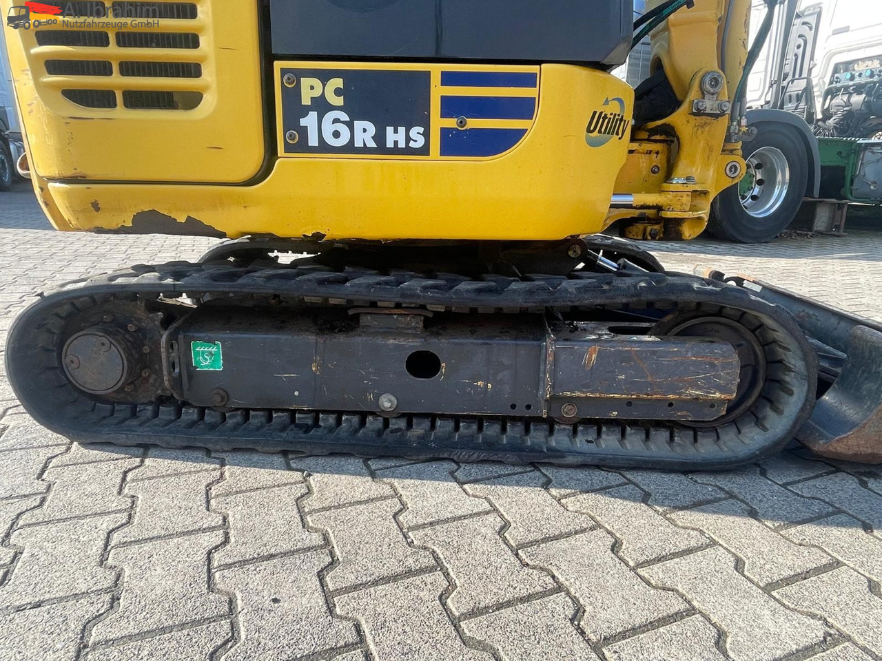 Komatsu PC 16 16R HS verstellbares Fahrwerk - حفارة مُصَّغرة: صورة 2 Komatsu PC 16 16R HS verstellbares Fahrwerk - حفارة مُصَّغرة: صورة 2