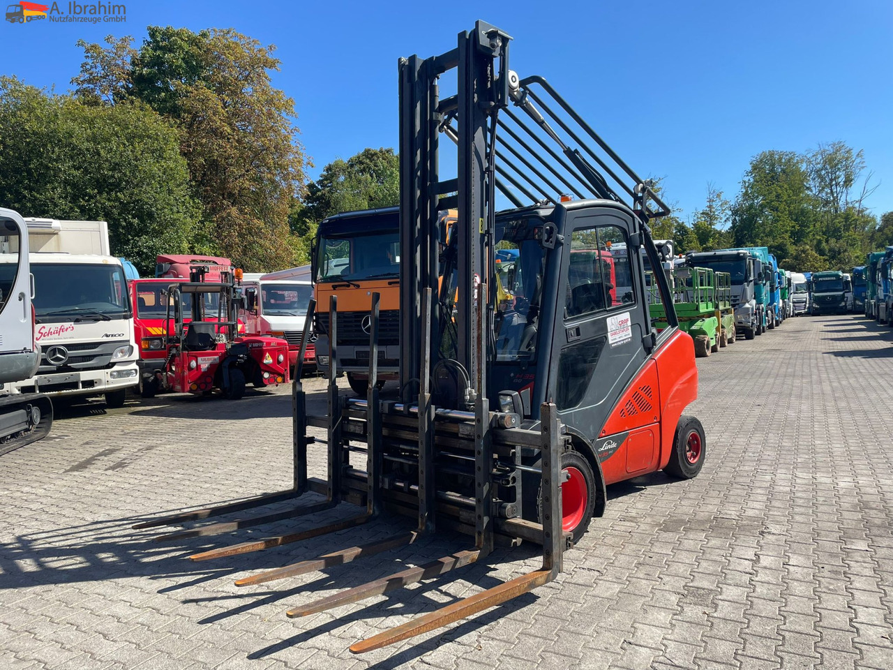 Linde H35T | Arbeitsbreite 2800 mm | Kamera | Voll funktionsfähig - رافعة شوكية تعمل بالغاز: صورة 1 Linde H35T | Arbeitsbreite 2800 mm | Kamera | Voll funktionsfähig - رافعة شوكية تعمل بالغاز: صورة 1