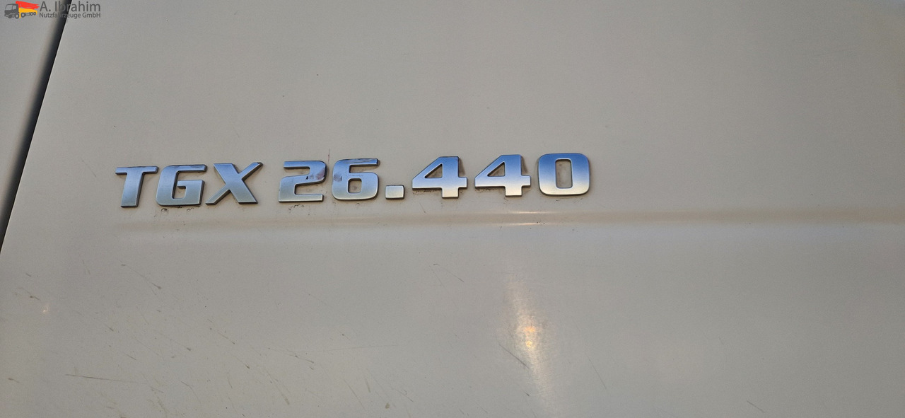 MAN 26.440 TGX, Chassis 7,80 m lang 4,85 m Radstand - شاحنة هيكل كابينة: صورة 4 MAN 26.440 TGX, Chassis 7,80 m lang 4,85 m Radstand - شاحنة هيكل كابينة: صورة 4