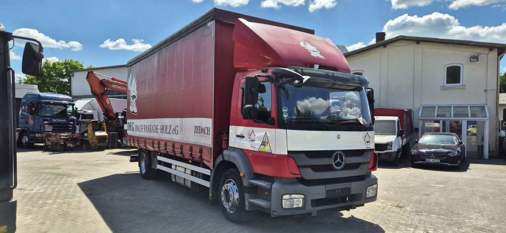 شاحنة ستارة Mercedes-Benz 1829L Staplerhalterung, , Schiebeplane: صورة 9