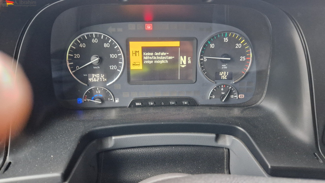 Mercedes-Benz 2541L Baustoff mit HIAB 122, Palettengabel Lift-Lenkachse, mp3 - شاحنة كرين, شاحنات مسطحة: صورة 5 Mercedes-Benz 2541L Baustoff mit HIAB 122, Palettengabel Lift-Lenkachse, mp3 - شاحنة كرين, شاحنات مسطحة: صورة 5