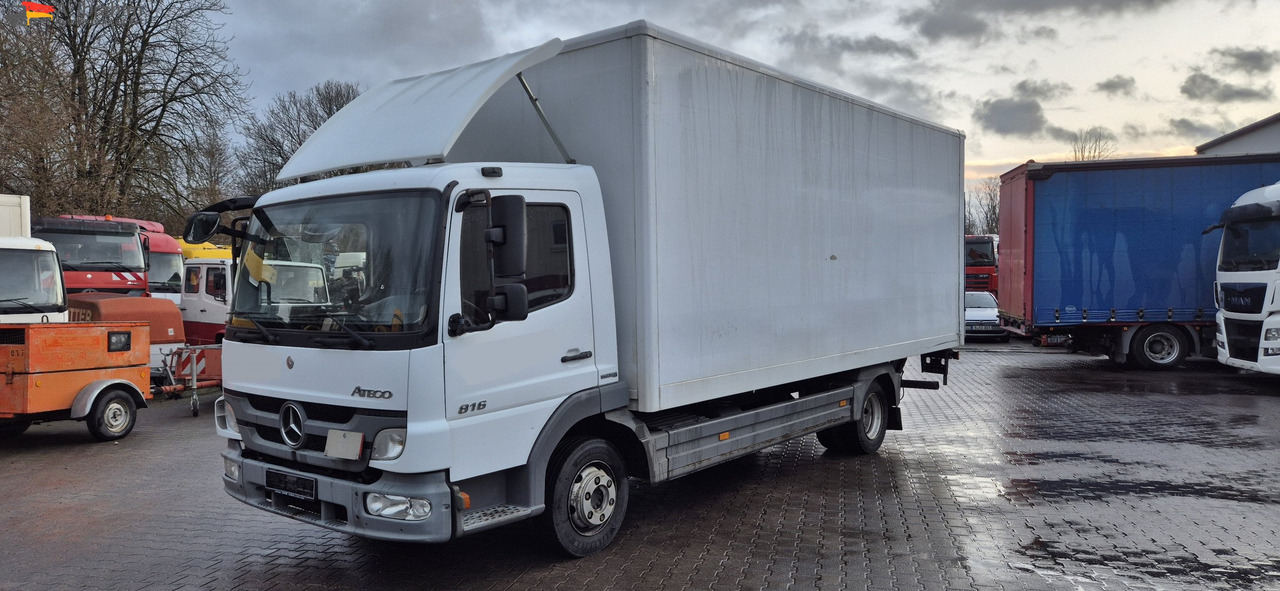 Mercedes-Benz 816L LBW, Blatt gefedert - شاحنة مغلقة الصندوق: صورة 1 Mercedes-Benz 816L LBW, Blatt gefedert - شاحنة مغلقة الصندوق: صورة 1
