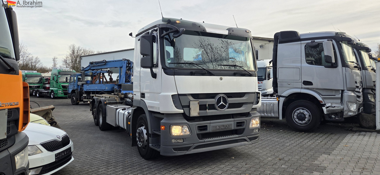 شاحنة ذات خطاف Mercedes-Benz DB 2541 Meiller RK 20.70 Lift-Lenkachse | 6x2 | mp3: صورة 9 شاحنة ذات خطاف Mercedes-Benz DB 2541 Meiller RK 20.70 Lift-Lenkachse | 6x2 | mp3: صورة 9