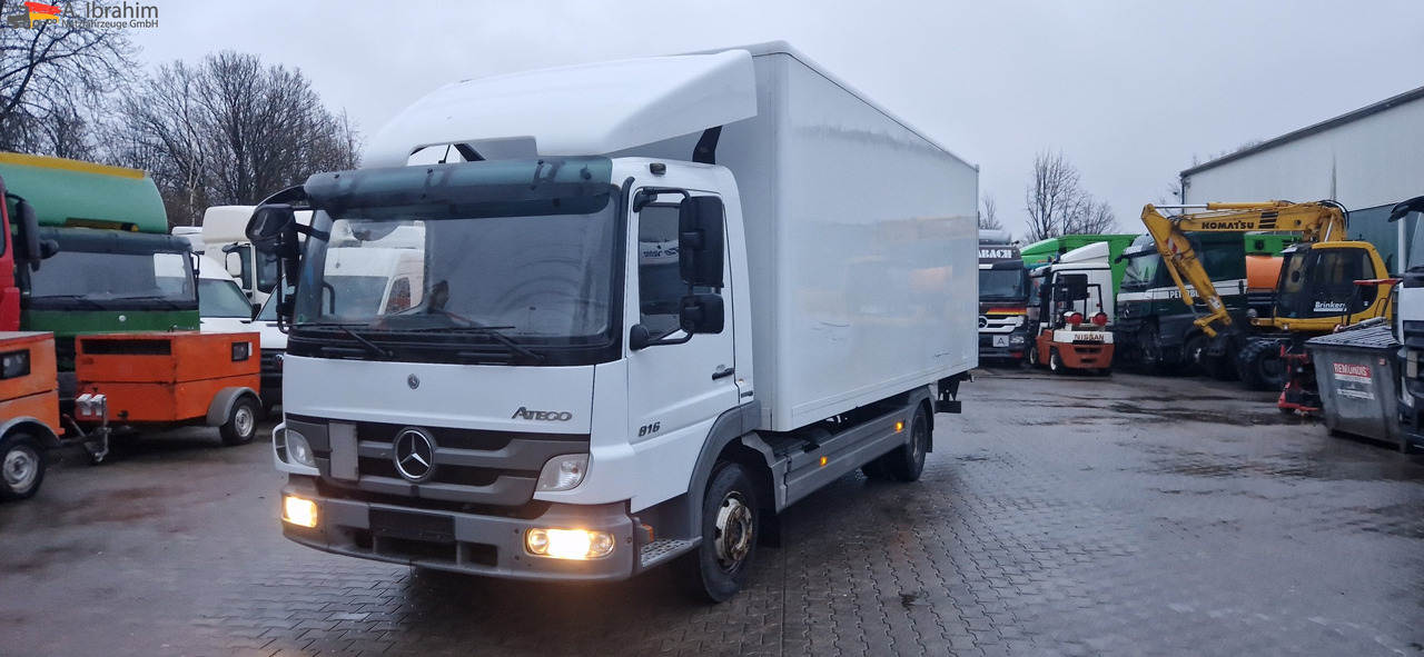 Mercedes-Benz DB 816, LBW deutsches Fahrzeug, 1. Hand - شاحنة مغلقة الصندوق: صورة 1 Mercedes-Benz DB 816, LBW deutsches Fahrzeug, 1. Hand - شاحنة مغلقة الصندوق: صورة 1