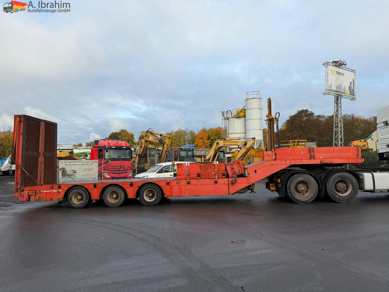 Nooteboom OSD-48-03 V/L ausziehbar | 1 x Lenkachse | Rampen - عربة منخفضة مسطحة نصف مقطورة: صورة 2 Nooteboom OSD-48-03 V/L ausziehbar | 1 x Lenkachse | Rampen - عربة منخفضة مسطحة نصف مقطورة: صورة 2