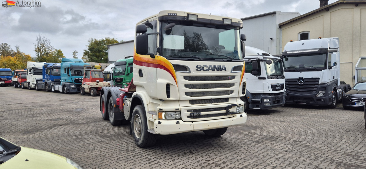 وحدة جر Scania R560 | 6x4 | V8 | Blatt   Blatt | Schaltgetriebe 3x identisch vorhanden: صورة 9