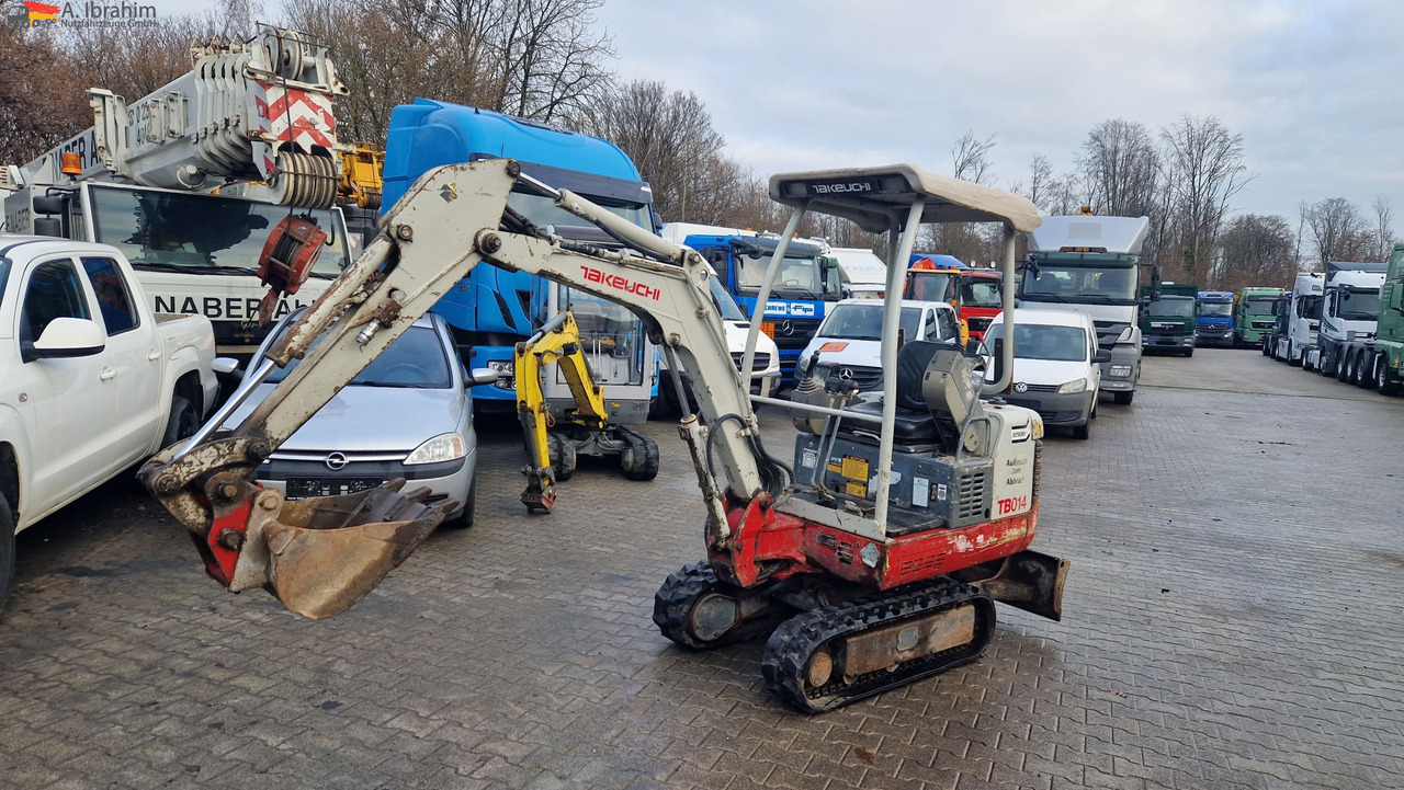 Takeuchi TB014 Schnellwechsler | 2 x vorhanden - حفارة مُصَّغرة: صورة 1 Takeuchi TB014 Schnellwechsler | 2 x vorhanden - حفارة مُصَّغرة: صورة 1