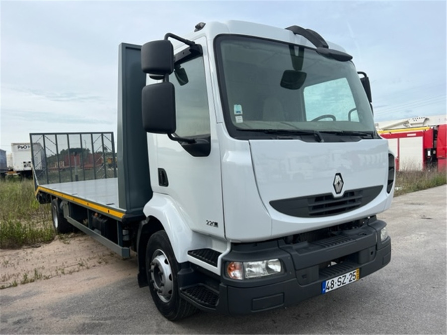 Renault Midlum - شاحنات مسطحة: صورة 1 Renault Midlum - شاحنات مسطحة: صورة 1