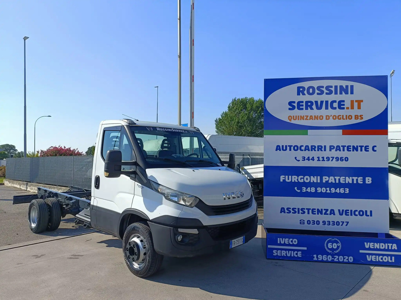 IVECO DAILY 60C18 A TELAIO KM 0 - شاحنة هيكل كابينة: صورة 1 IVECO DAILY 60C18 A TELAIO KM 0 - شاحنة هيكل كابينة: صورة 1