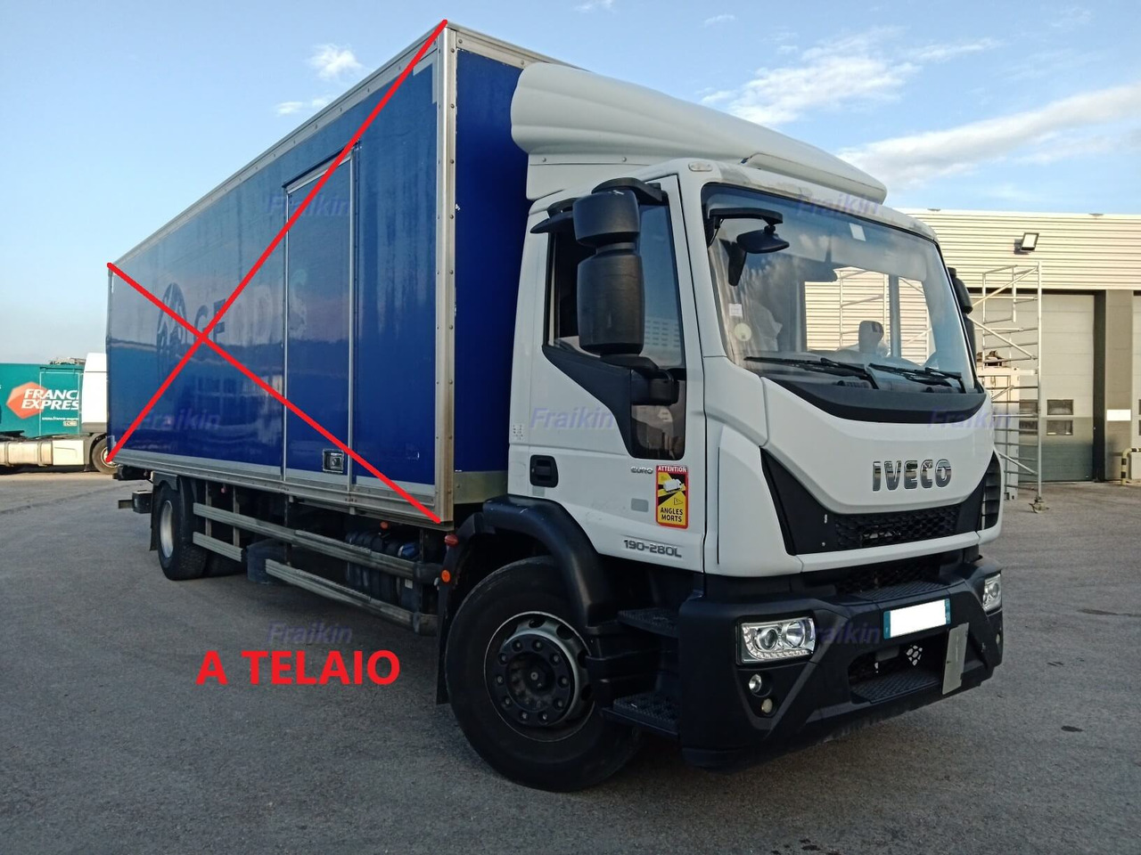 IVECO EUROCARGO 180EL28P - شاحنة هيكل كابينة: صورة 1 IVECO EUROCARGO 180EL28P - شاحنة هيكل كابينة: صورة 1
