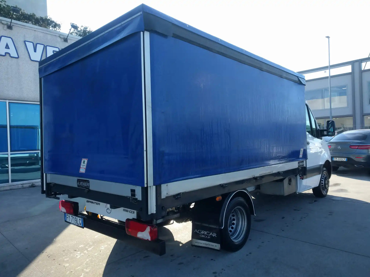 MERCEDES BENZ SPRINTER 514 CDI 3T5 - شاحنة ستارة جانبية: صورة 1 MERCEDES BENZ SPRINTER 514 CDI 3T5 - شاحنة ستارة جانبية: صورة 1