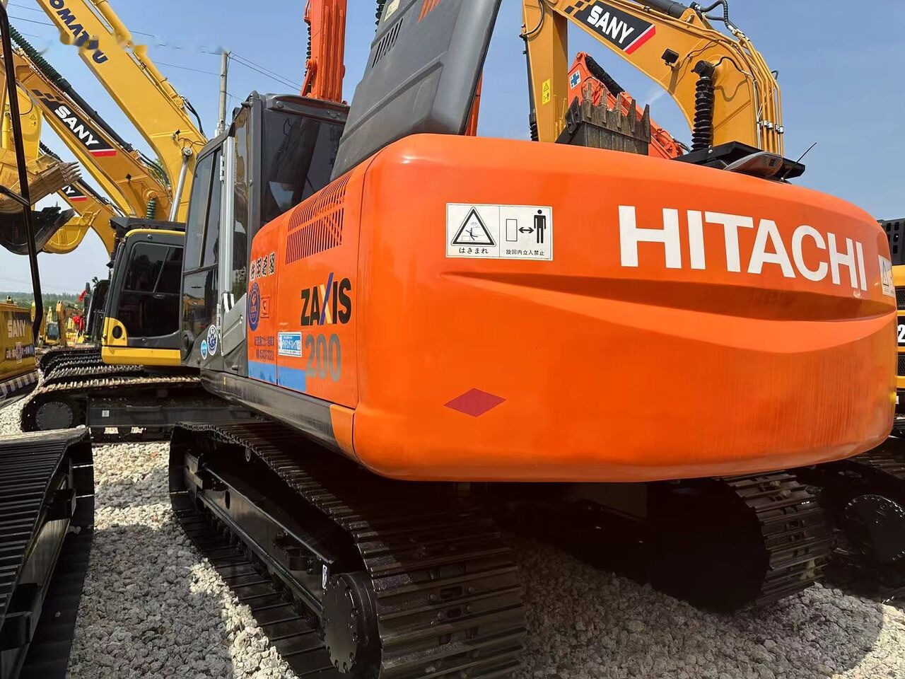Hitachi ZX200-3 - حفار زحاف: صورة 5 Hitachi ZX200-3 - حفار زحاف: صورة 5